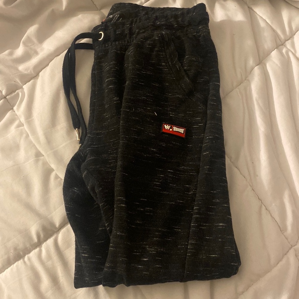 dark grey sweatpants